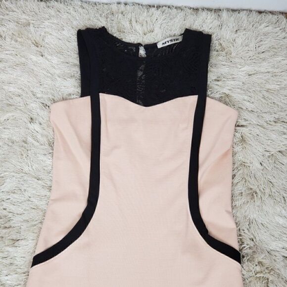 Mystic Women's Midi Dress Color Pink Pale - Picture 2 of 5